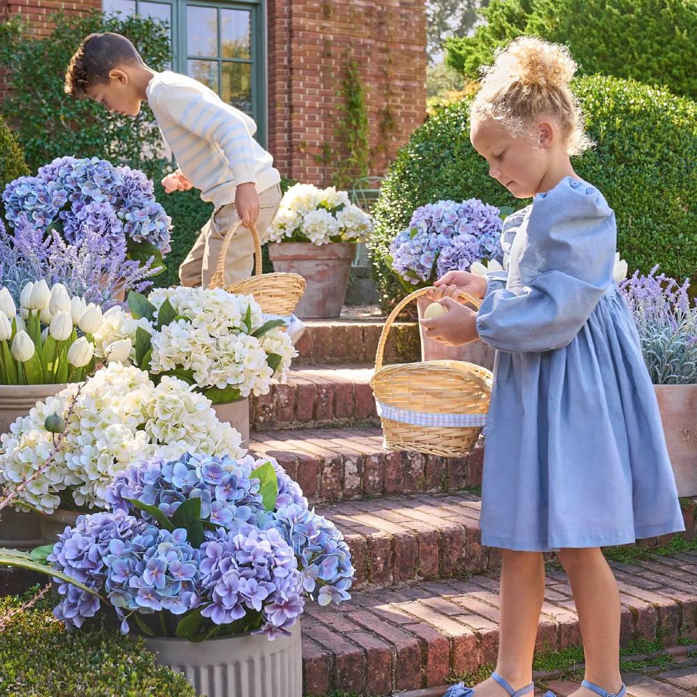 💥Last Day 70% OFF💐Artificial Outdoor Hydrangea Flowers - UV resistant, Waterproof, Windproof